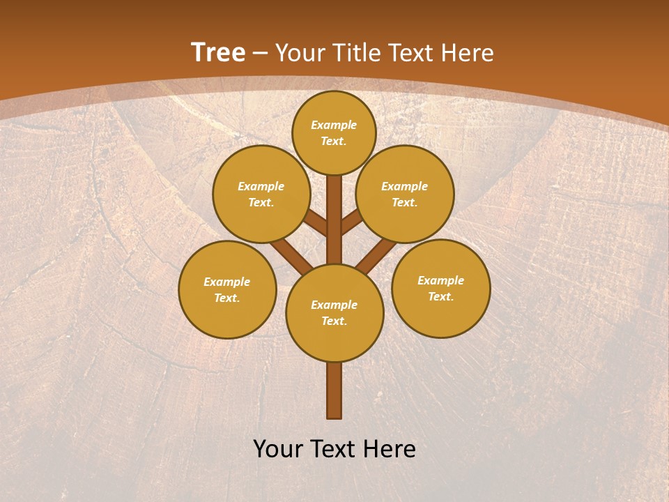 Wooden Shade Valentine PowerPoint Template