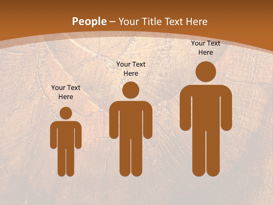 Wooden Shade Valentine PowerPoint Template