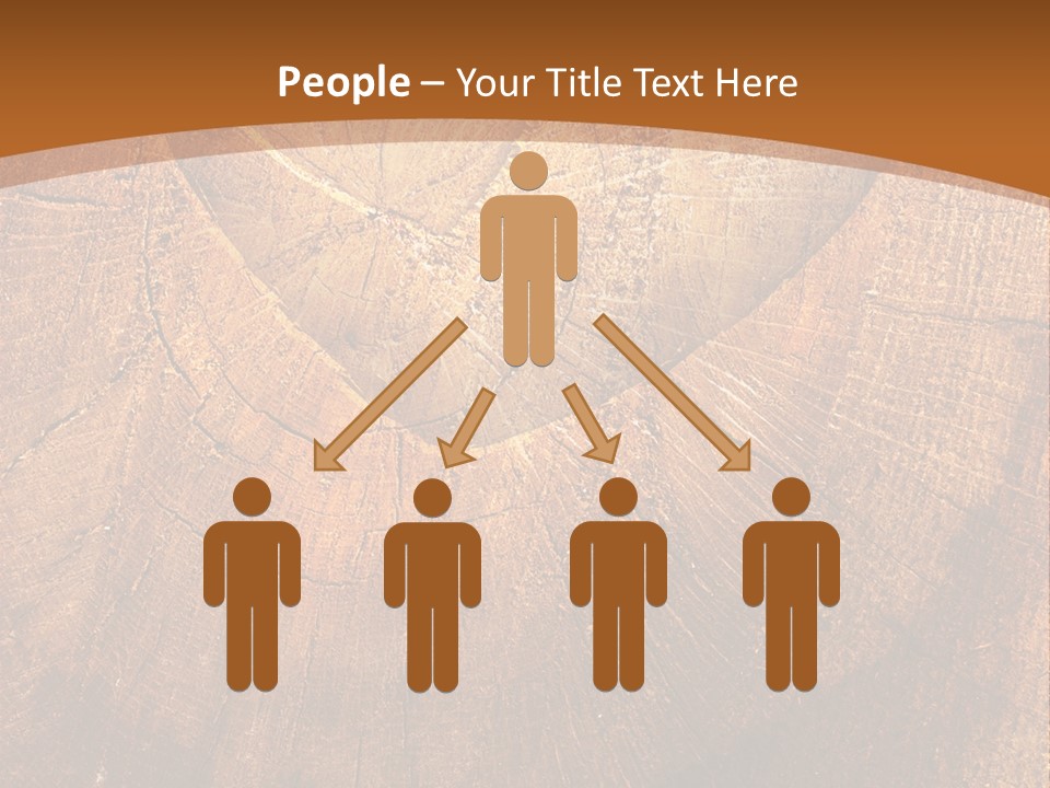 Wooden Shade Valentine PowerPoint Template