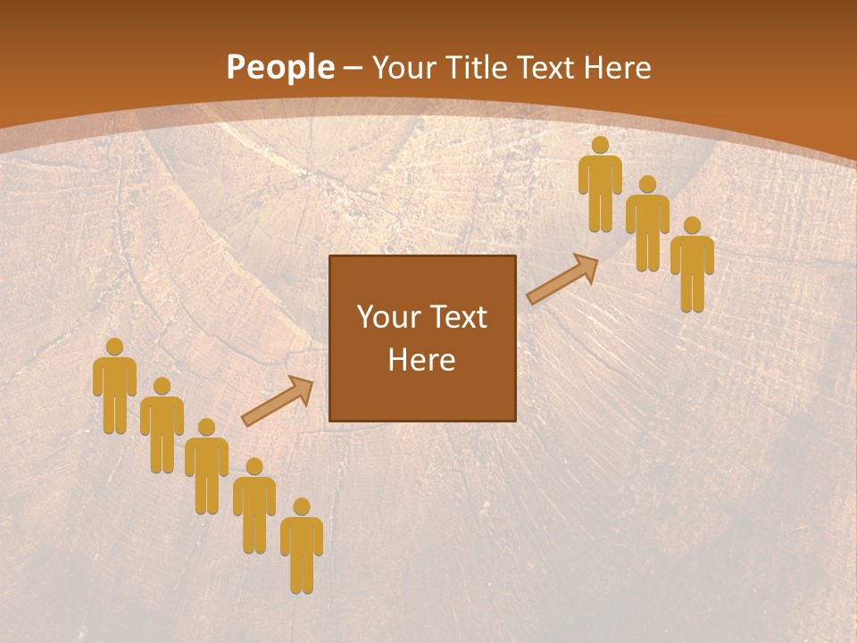 Wooden Shade Valentine PowerPoint Template