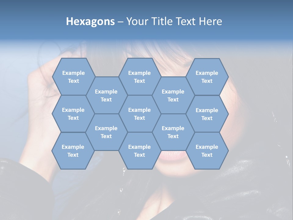 Fashion Attractive Model PowerPoint Template