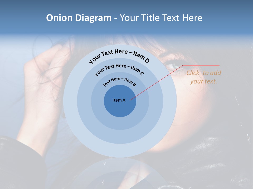 Fashion Attractive Model PowerPoint Template