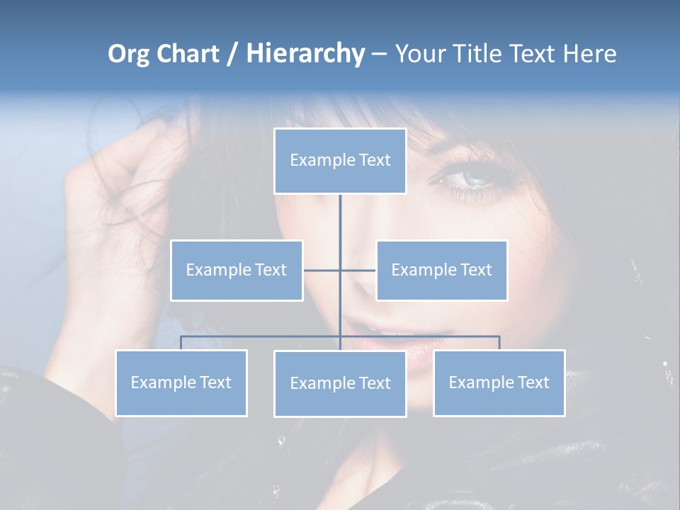 Fashion Attractive Model PowerPoint Template