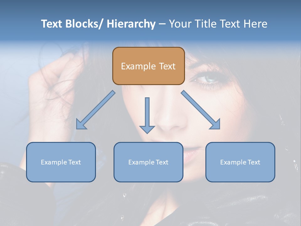 Fashion Attractive Model PowerPoint Template