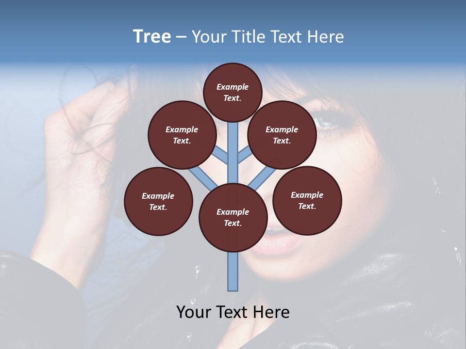 Fashion Attractive Model PowerPoint Template