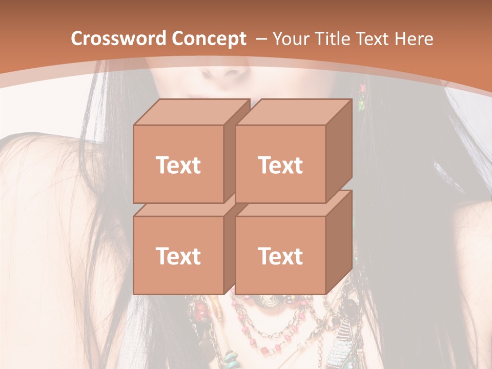 Style Youth Face PowerPoint Template