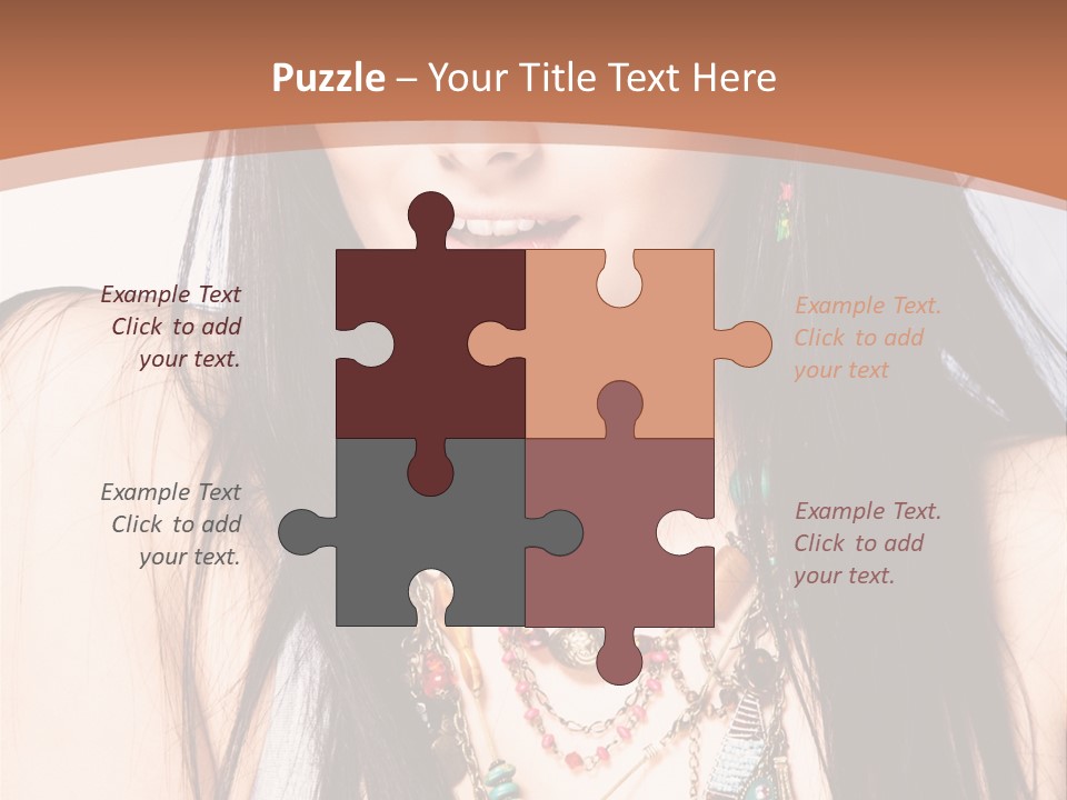 Style Youth Face PowerPoint Template