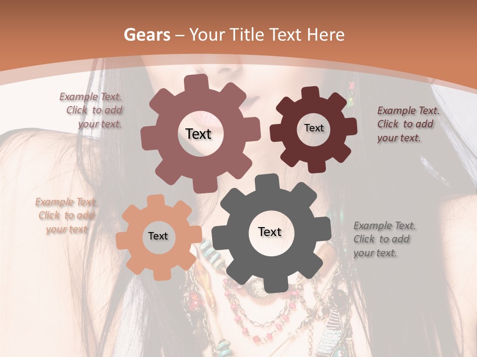 Style Youth Face PowerPoint Template