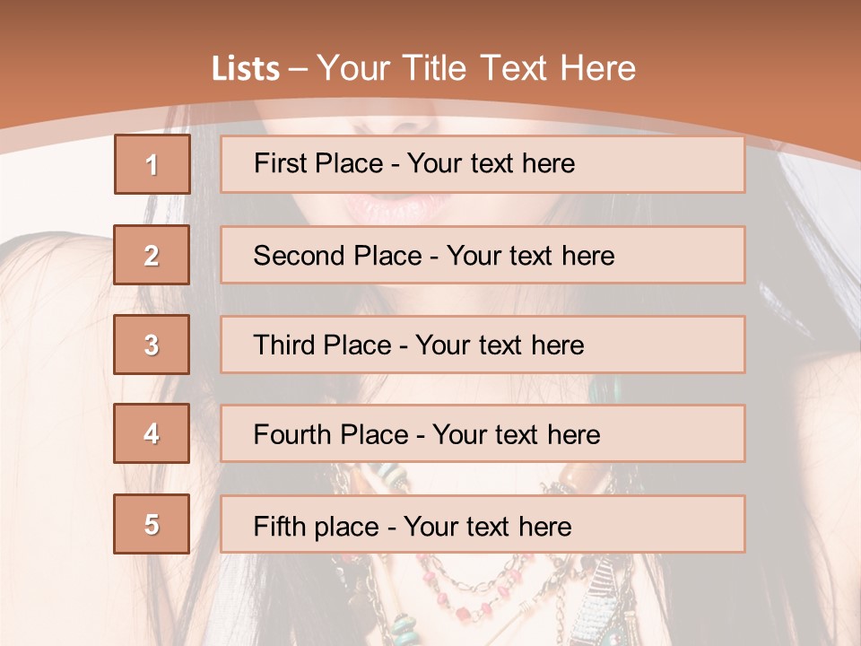 Style Youth Face PowerPoint Template