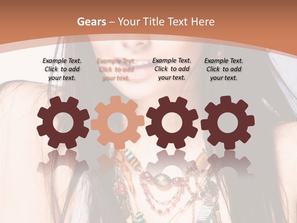 Style Youth Face PowerPoint Template