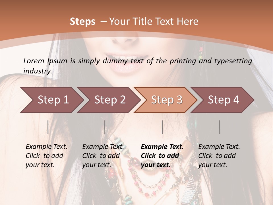 Style Youth Face PowerPoint Template