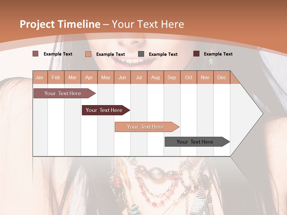 Style Youth Face PowerPoint Template