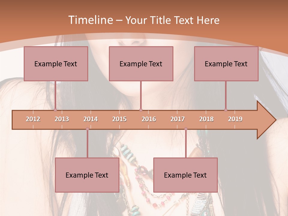 Style Youth Face PowerPoint Template