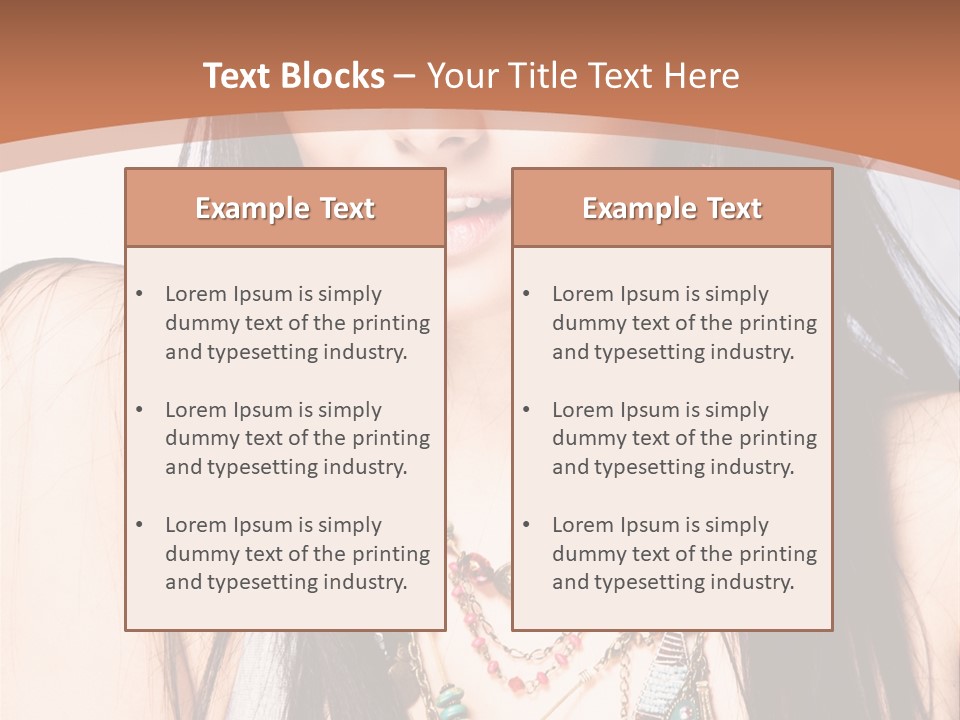 Style Youth Face PowerPoint Template