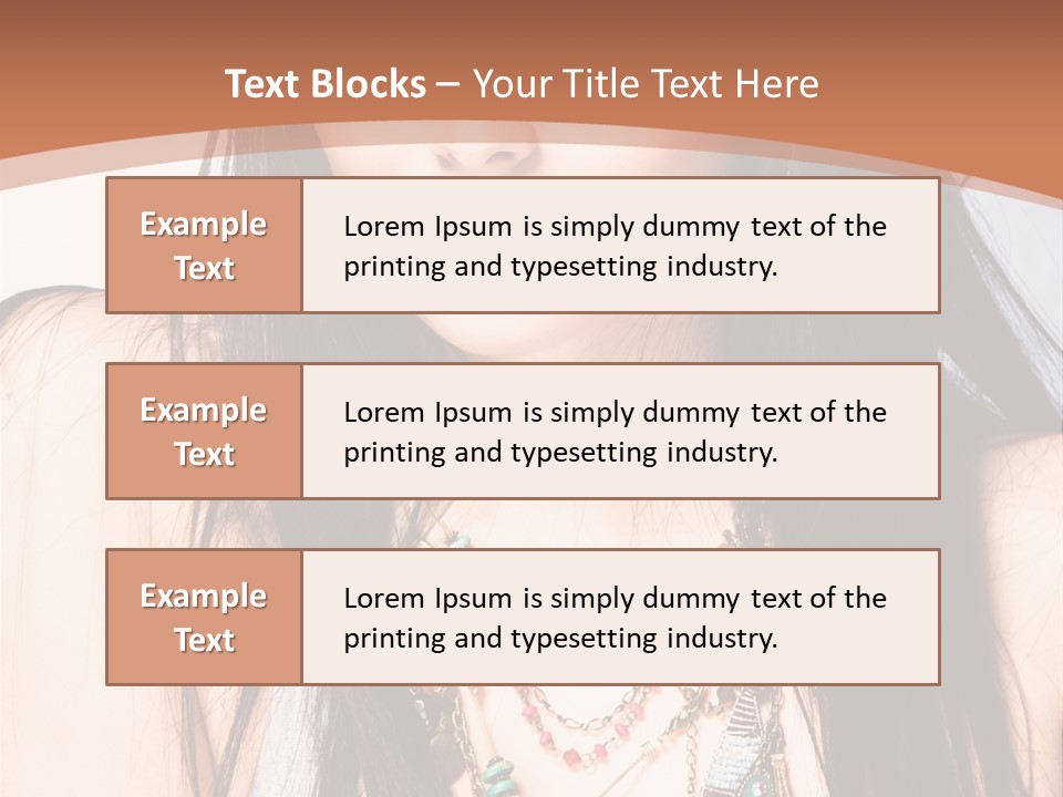 Style Youth Face PowerPoint Template