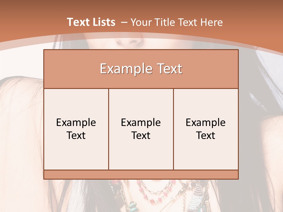 Style Youth Face PowerPoint Template