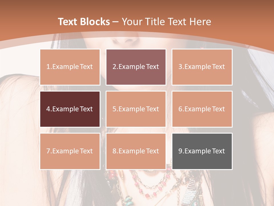 Style Youth Face PowerPoint Template