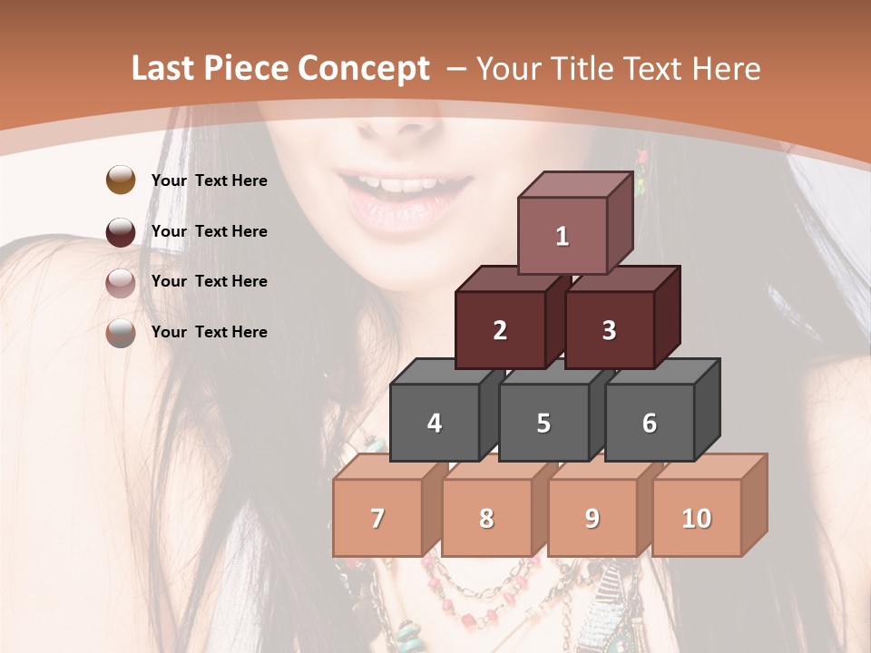 Style Youth Face PowerPoint Template