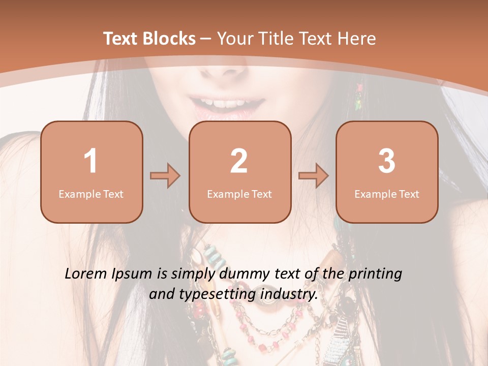 Style Youth Face PowerPoint Template
