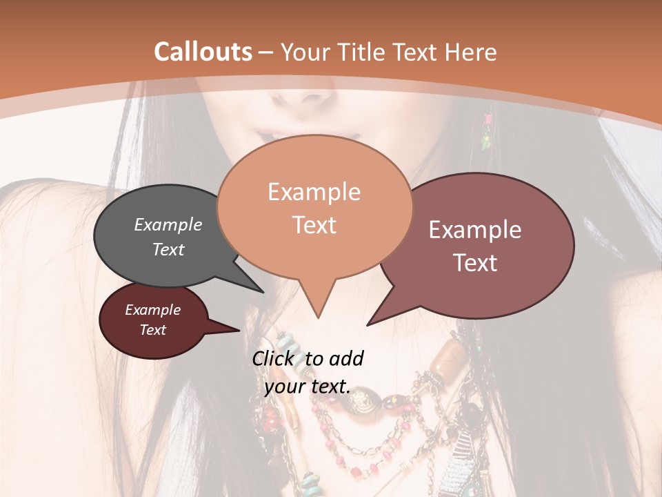 Style Youth Face PowerPoint Template