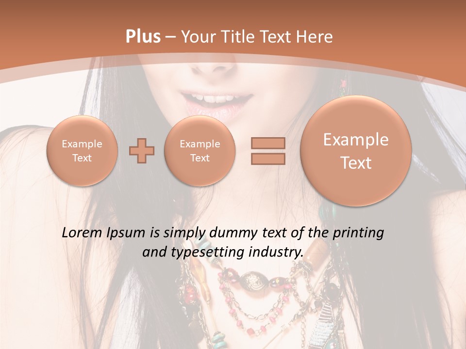 Style Youth Face PowerPoint Template