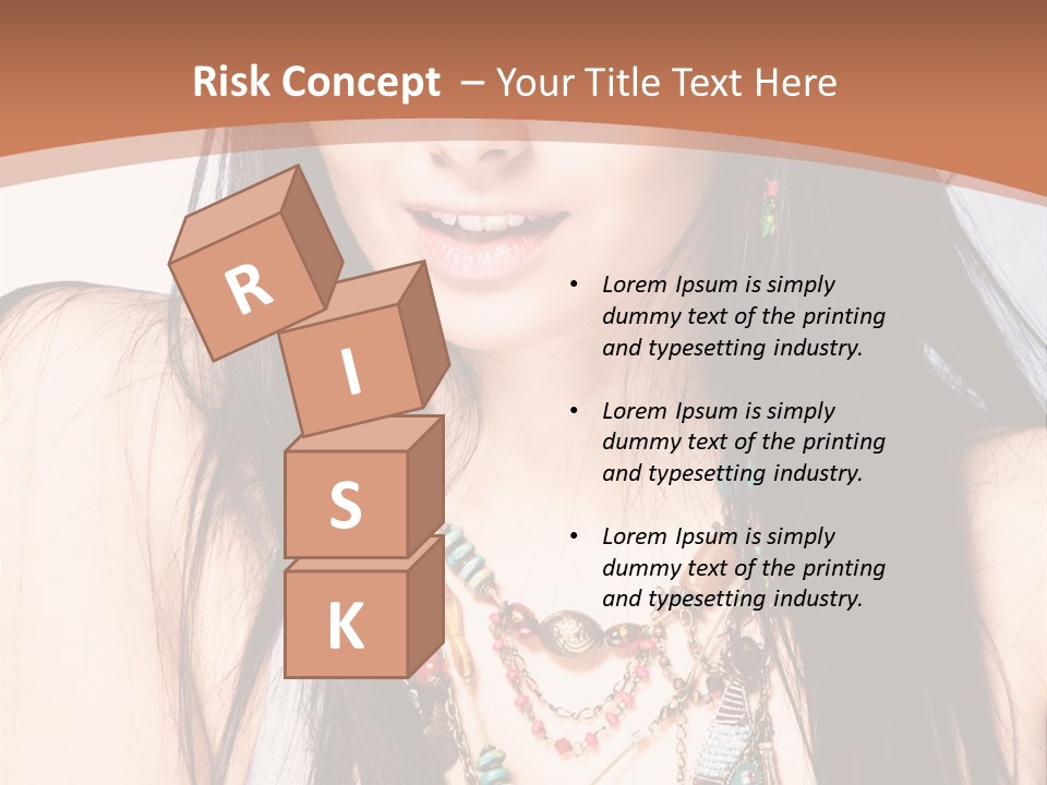 Style Youth Face PowerPoint Template