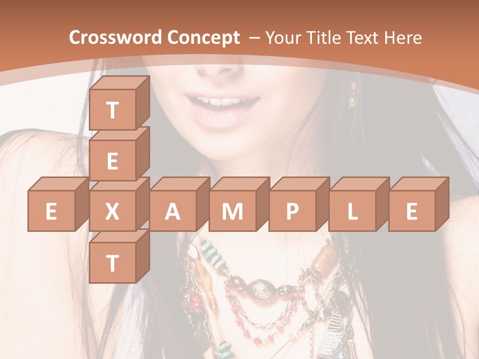 Style Youth Face PowerPoint Template