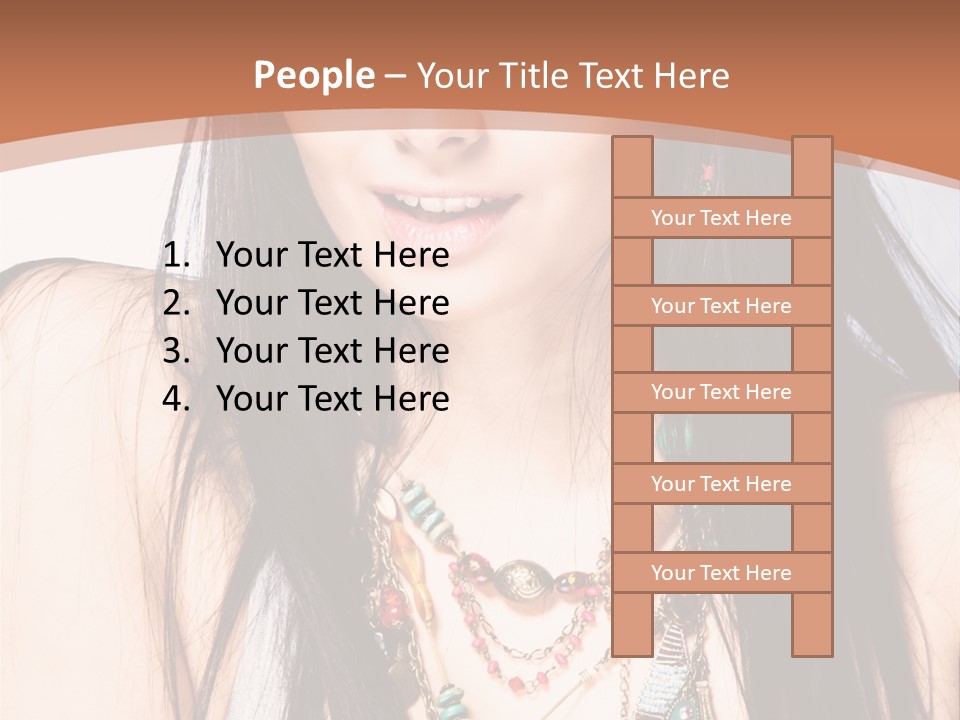 Style Youth Face PowerPoint Template