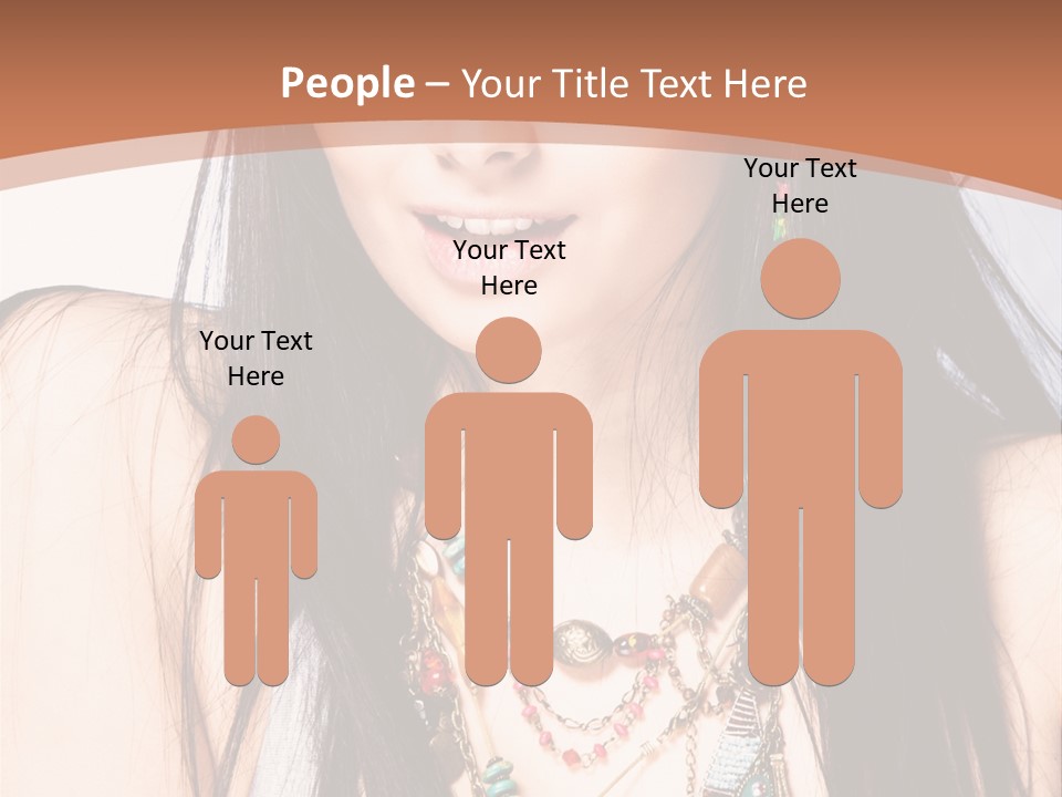 Style Youth Face PowerPoint Template