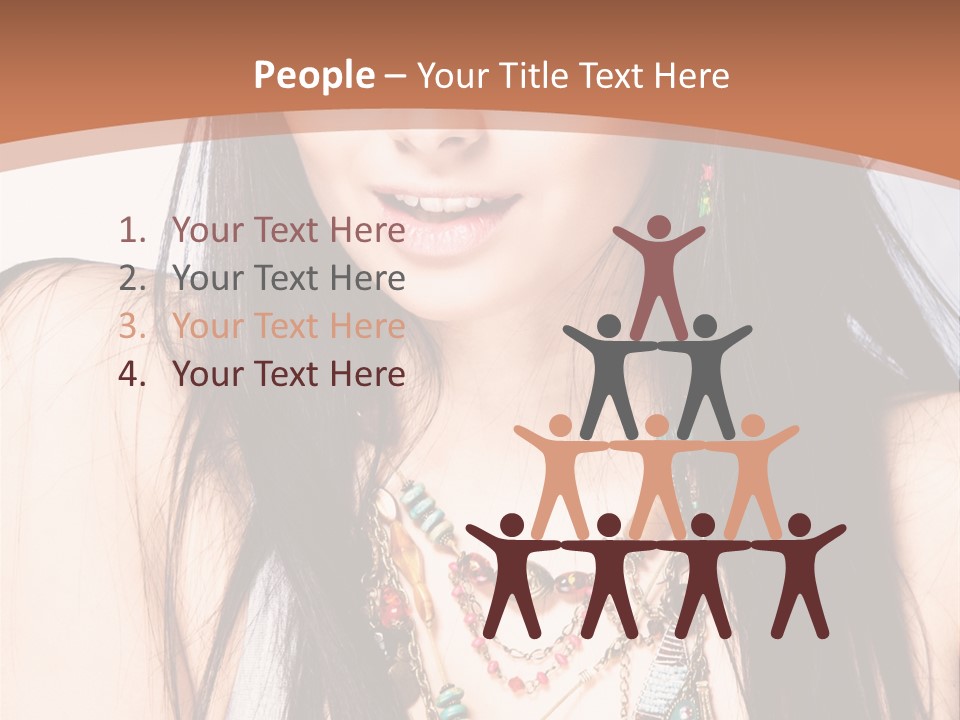 Style Youth Face PowerPoint Template