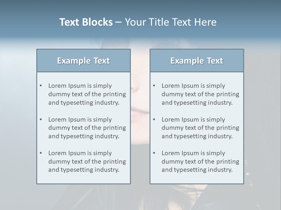 Makeup Fashion Cosmetics PowerPoint Template