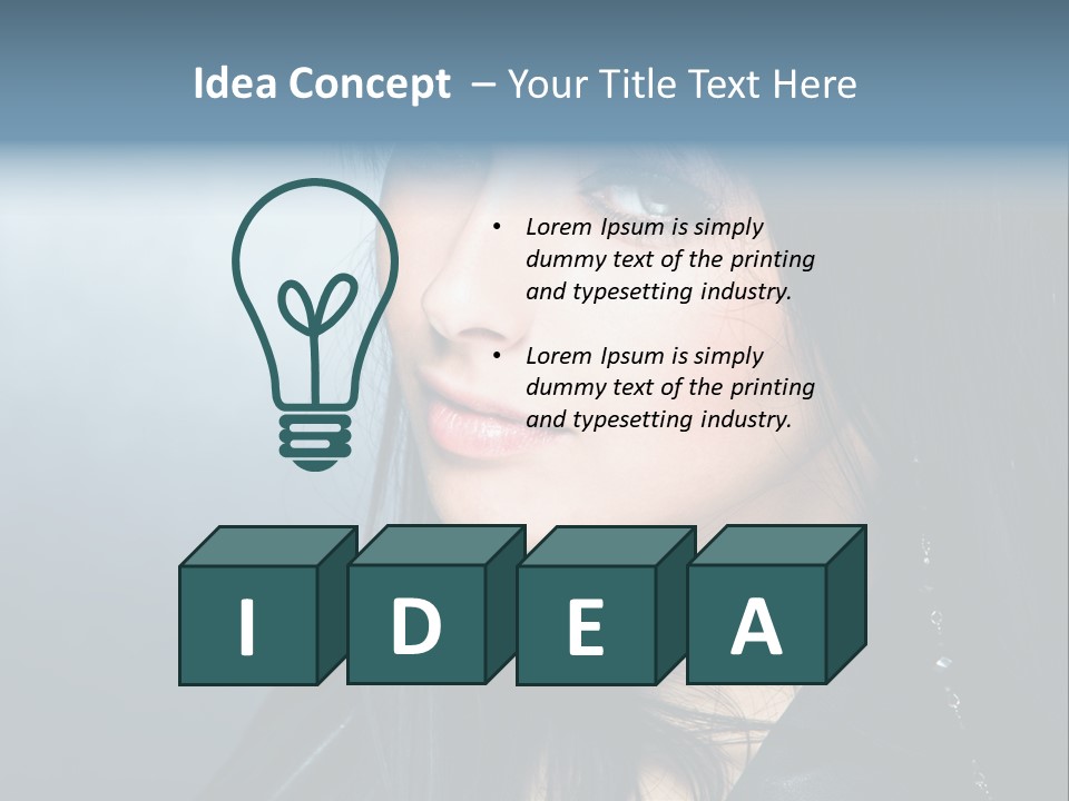 Makeup Fashion Cosmetics PowerPoint Template