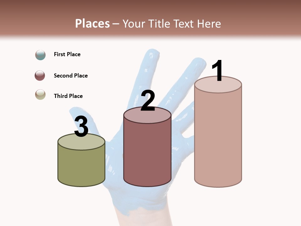 Kinderhand Kreativ Colour PowerPoint Template