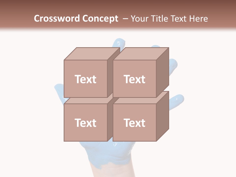 Kinderhand Kreativ Colour PowerPoint Template