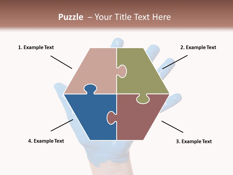 Kinderhand Kreativ Colour PowerPoint Template