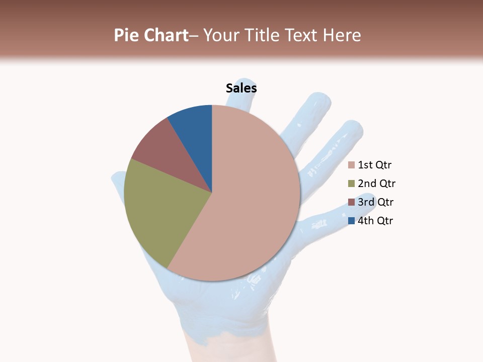 Kinderhand Kreativ Colour PowerPoint Template