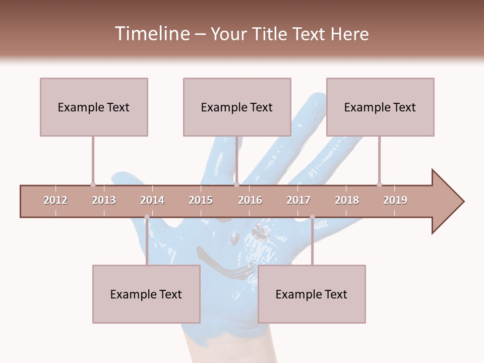 Kinderhand Kreativ Colour PowerPoint Template