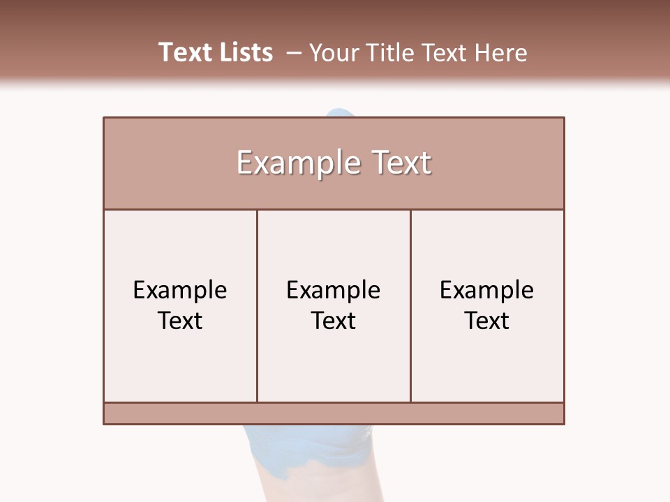 Kinderhand Kreativ Colour PowerPoint Template