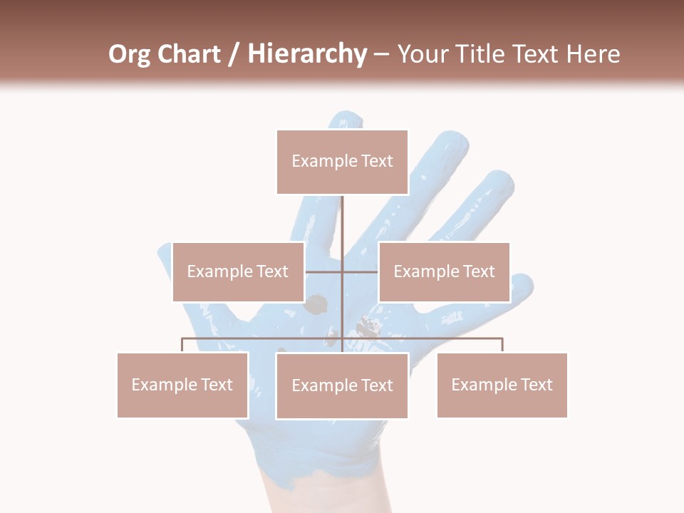 Kinderhand Kreativ Colour PowerPoint Template