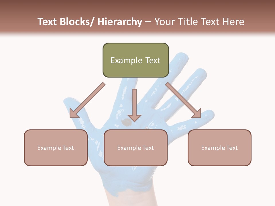 Kinderhand Kreativ Colour PowerPoint Template