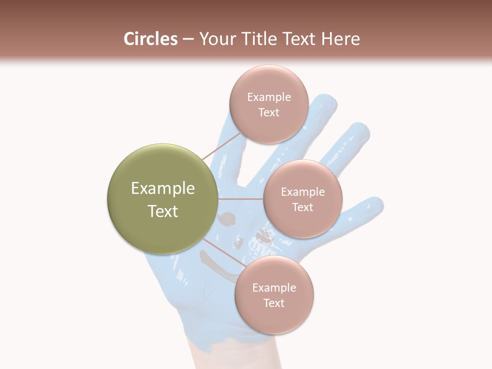 Kinderhand Kreativ Colour PowerPoint Template