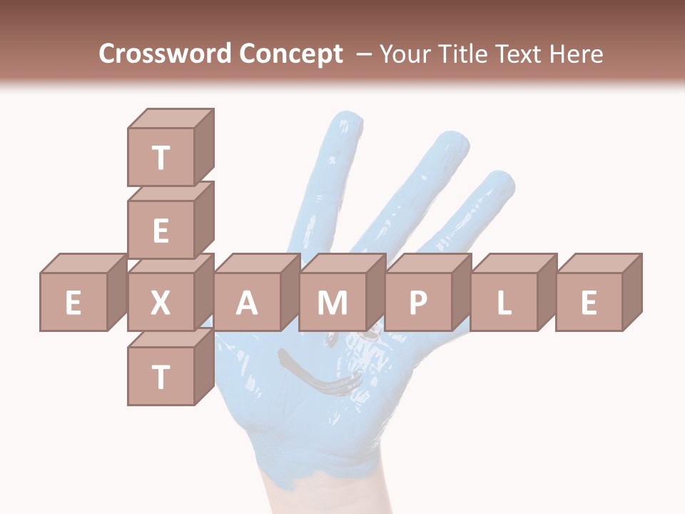 Kinderhand Kreativ Colour PowerPoint Template