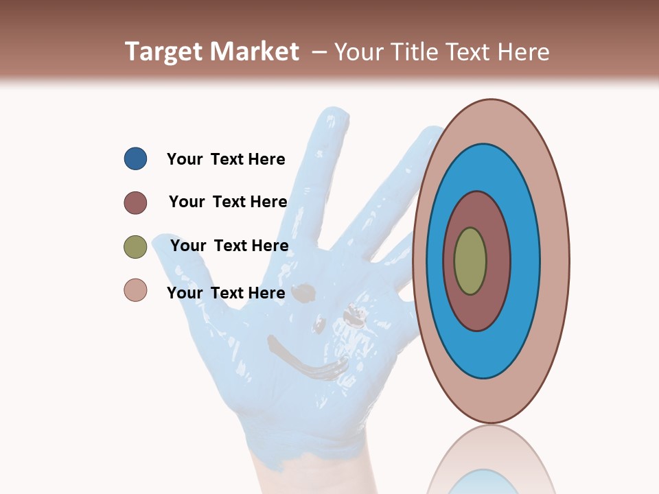 Kinderhand Kreativ Colour PowerPoint Template