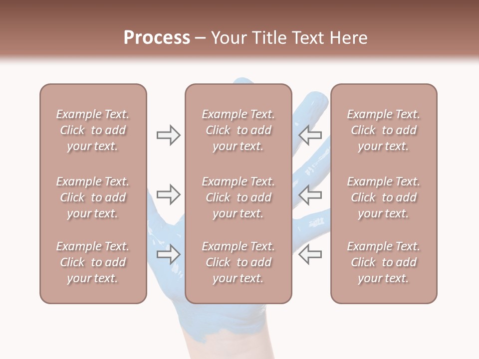 Kinderhand Kreativ Colour PowerPoint Template