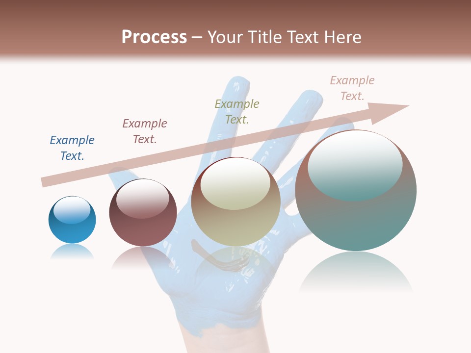 Kinderhand Kreativ Colour PowerPoint Template