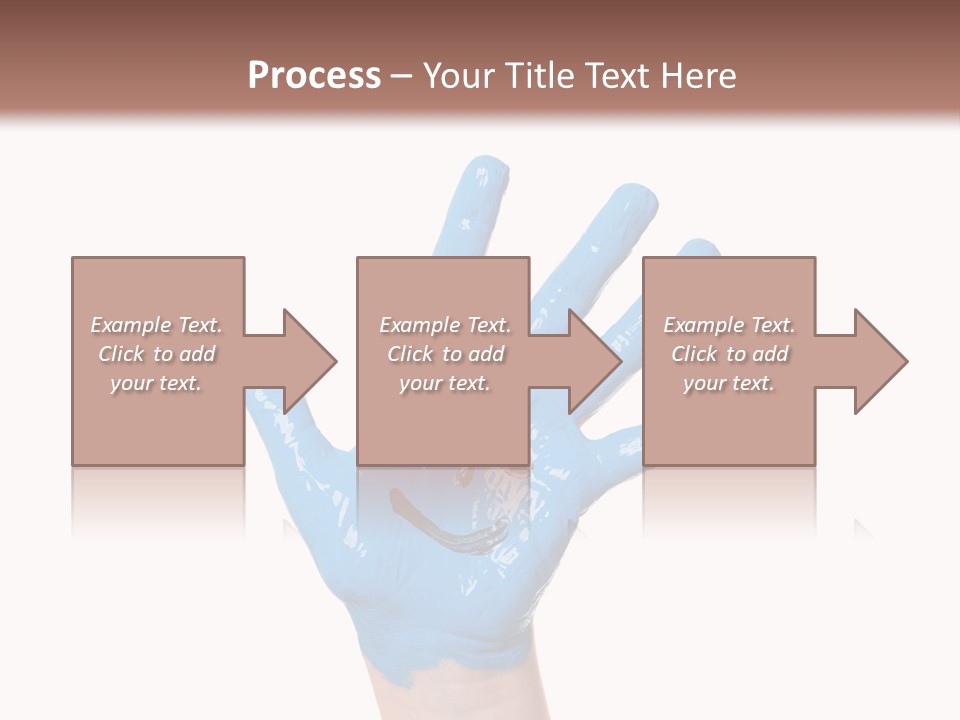 Kinderhand Kreativ Colour PowerPoint Template