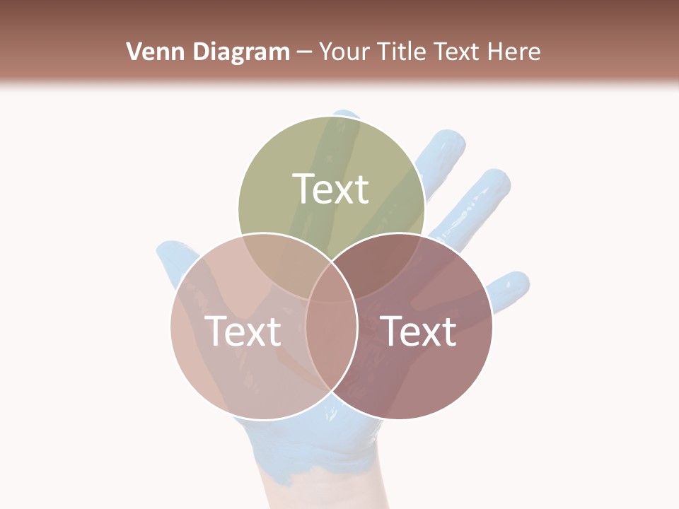 Kinderhand Kreativ Colour PowerPoint Template