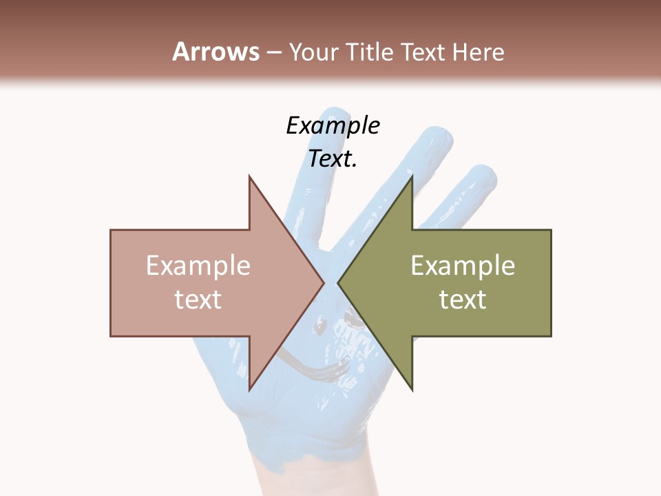 Kinderhand Kreativ Colour PowerPoint Template