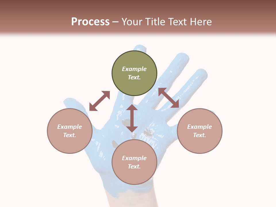 Kinderhand Kreativ Colour PowerPoint Template