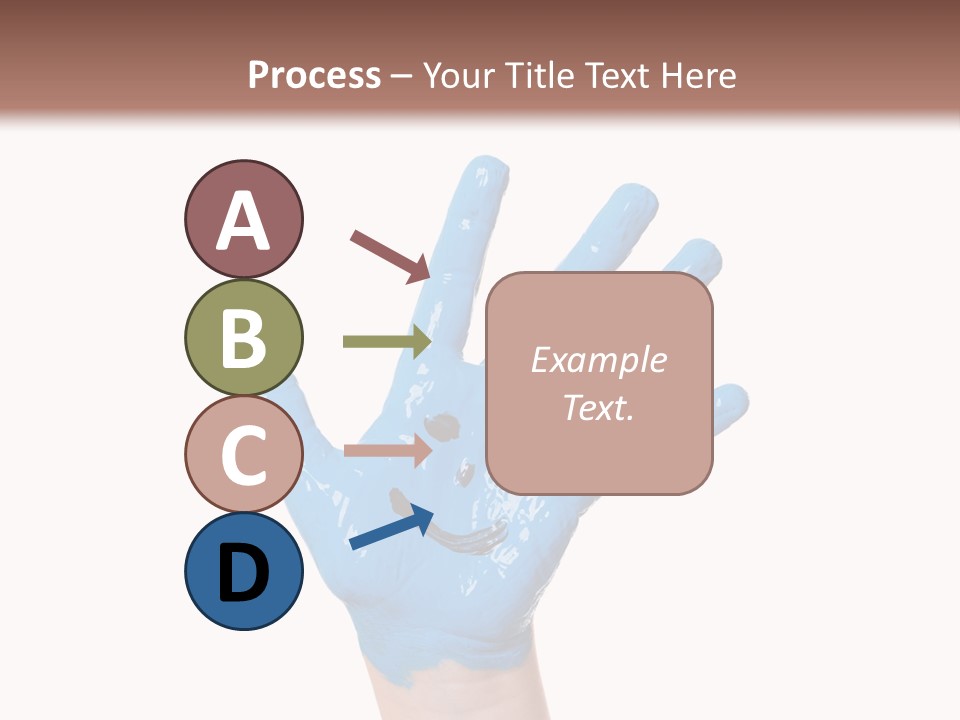 Kinderhand Kreativ Colour PowerPoint Template